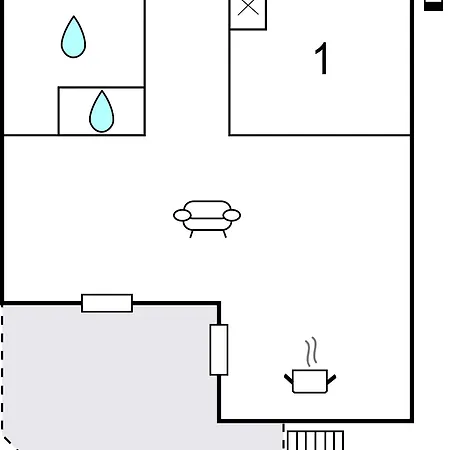 1 Bedroom Amazing In Σπίτι διακοπών